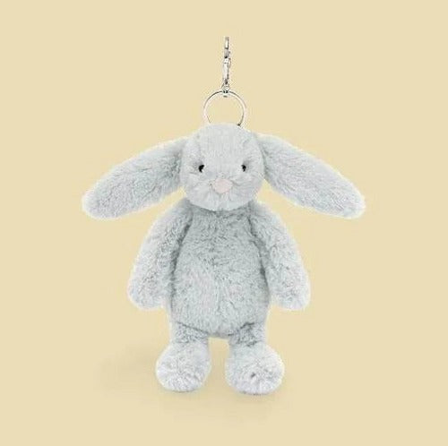 Bashful Silver Bunny Bag Charm