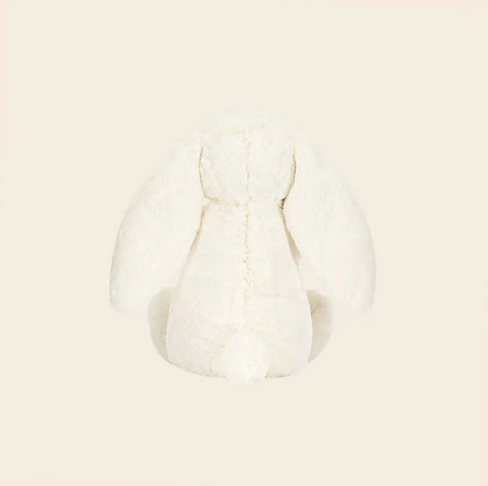 Cream Bunny with Rose