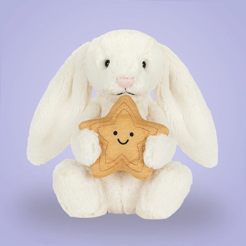 Cream Bunny with Star