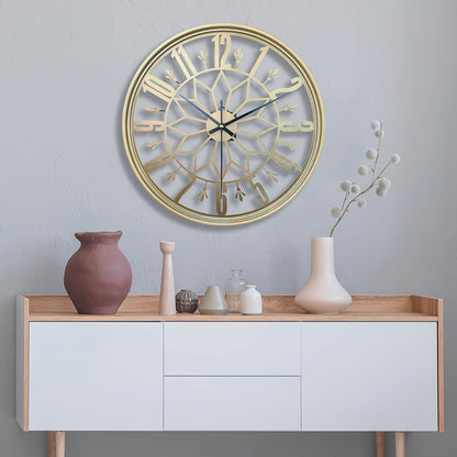 Silent Vintage Clock – Elegant Wall Accent