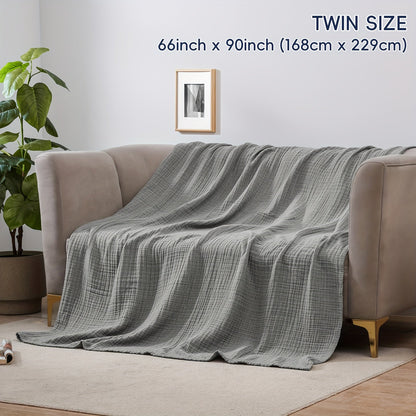 Ultra-Soft Cotton Blanket for Breathable Everyday Comfort