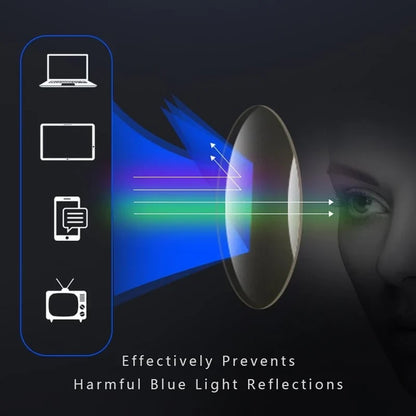 Ultra-Light Blue Light Reading Glasses for Comfortable Vision & Stylish Protection