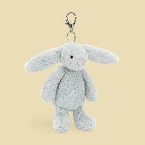 Bashful Silver Bunny Bag Charm