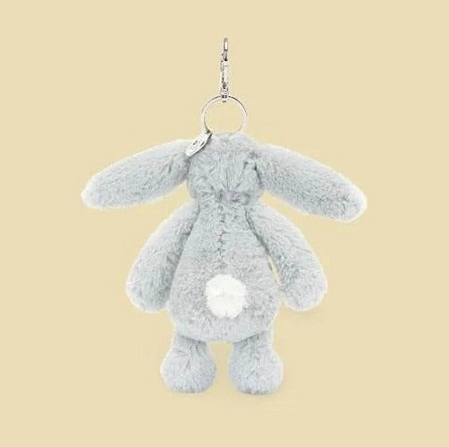 Bashful Silver Bunny Bag Charm