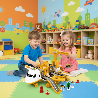 Adventure Airplane Playset for Creative Role Play and Imaginative Exploration