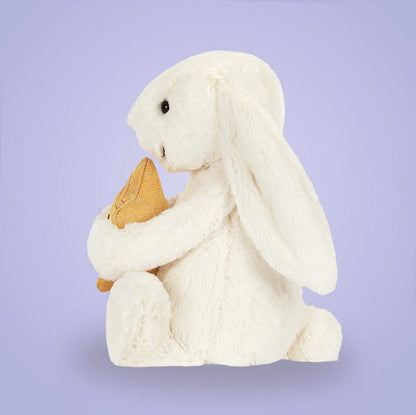 Cream Bunny with Star