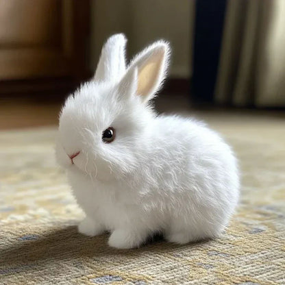 Animated Plush Bunny Toy with Realistic Hopping, Ear Movement, and Soft Cuddly Design for Kids and Playtime Fun