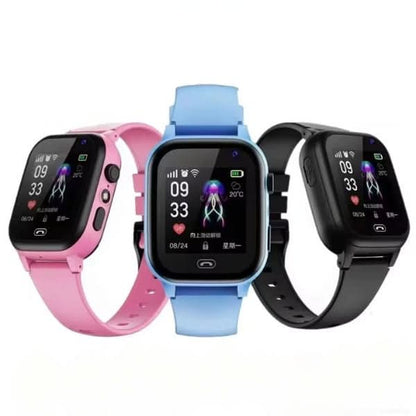 GPS Smartwatch for Kids with Real-Time Tracking, Video Calls, SOS Alerts, and Activity Monitoring for Enhanced Child Safety