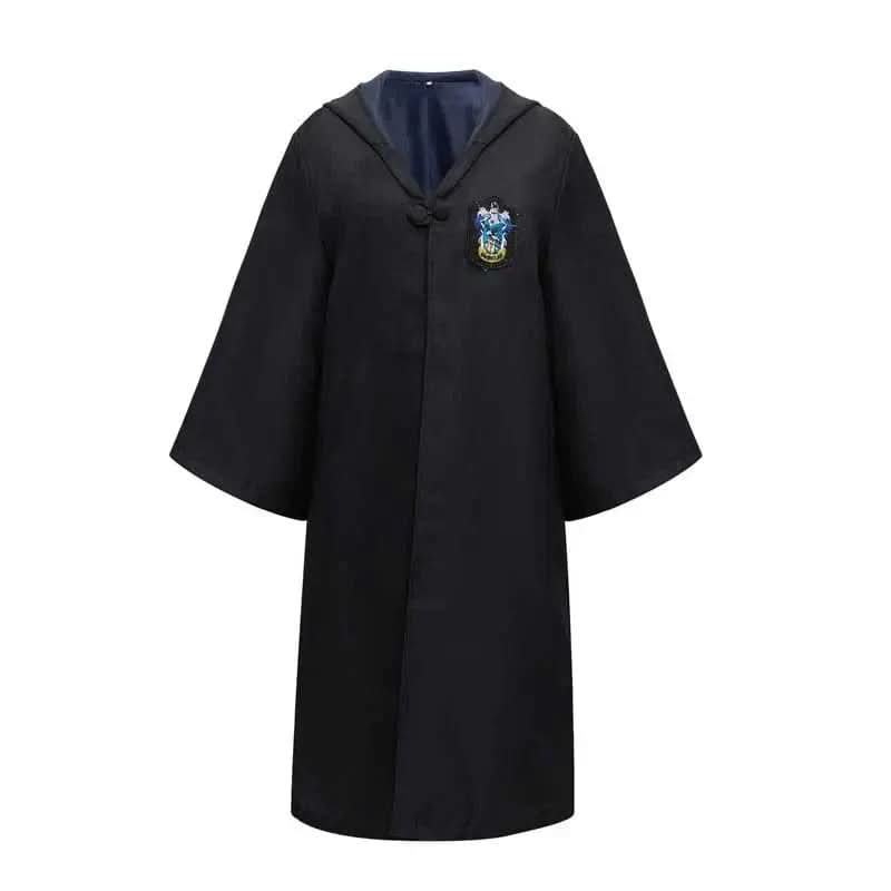 Hogwarts Wizarding Student Costume with Robe, Wand & Accessories for Children & Adults