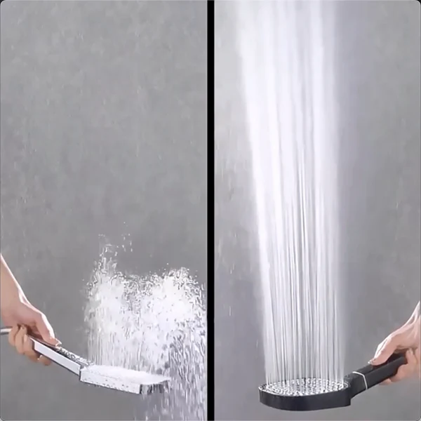 High-Pressure Filtered Shower Head with Turbo Boost & Rain Spray