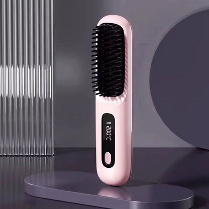Portable Hair Styling Brush | Achieve Smooth and Healthy Hair Anytime, Anywhere
