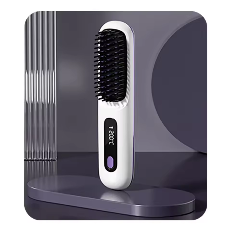 Portable Hair Styling Brush | Achieve Smooth and Healthy Hair Anytime, Anywhere