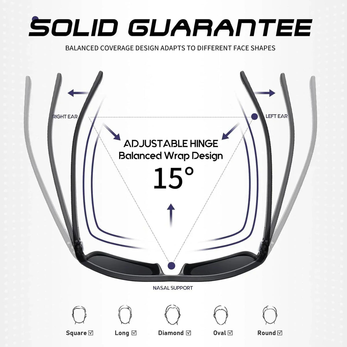 Polarized Sunglasses 3-Pack – Stylish and Protective