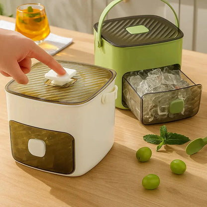 Convenient Ice Maker with Simple Release – Capacity for 48 Cubes