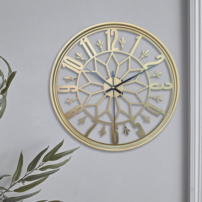 Silent Vintage Clock – Elegant Wall Accent