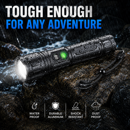 Extreme Brightness Tactical Flashlight