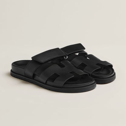 Stylish Leather Strap Sandals – Where Comfort Meets Elegance