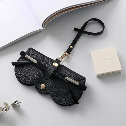 Soft Leather Sunglasses Case with ShadeShield Protection