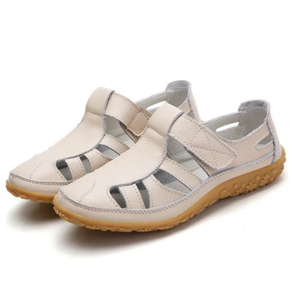 Supportive & Cushioned Cut-Out Sandals