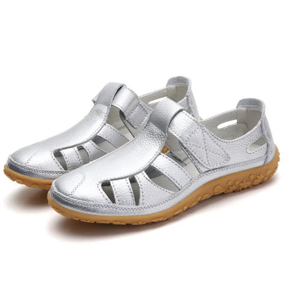 Supportive & Cushioned Cut-Out Sandals