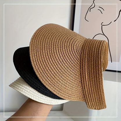 Women's Wide Brim Sun Visor Hat